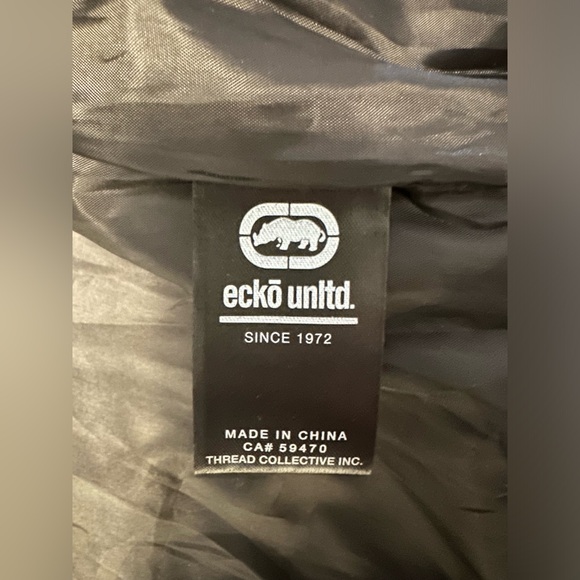 Ecko Unltd Hybrid Men Jacket Black And Gray Size Medium - Picture 7 of 9